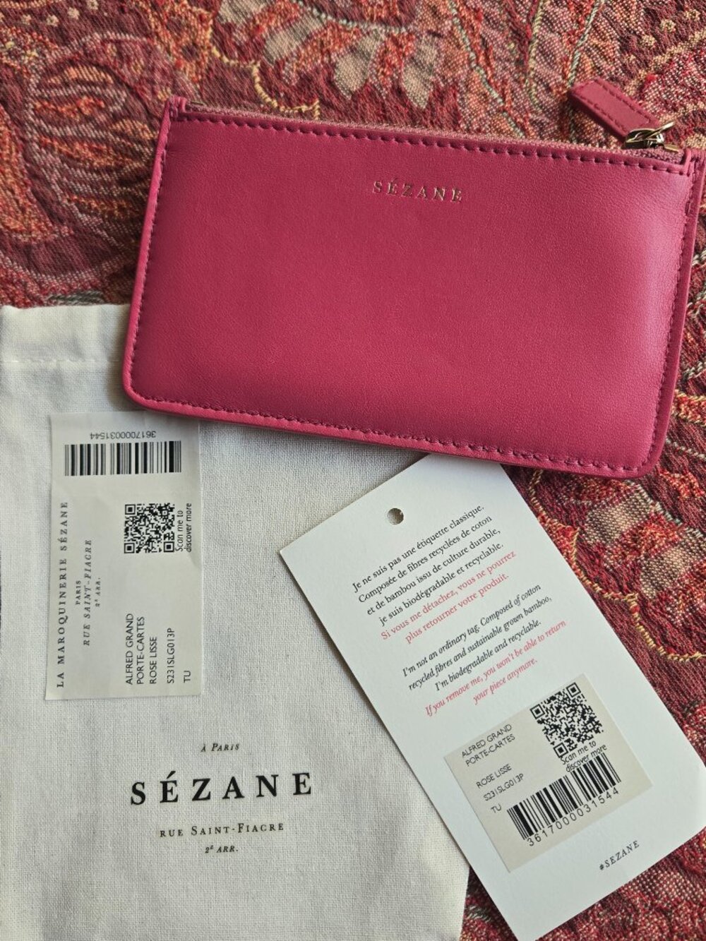 Sezane Large Alfred card holder